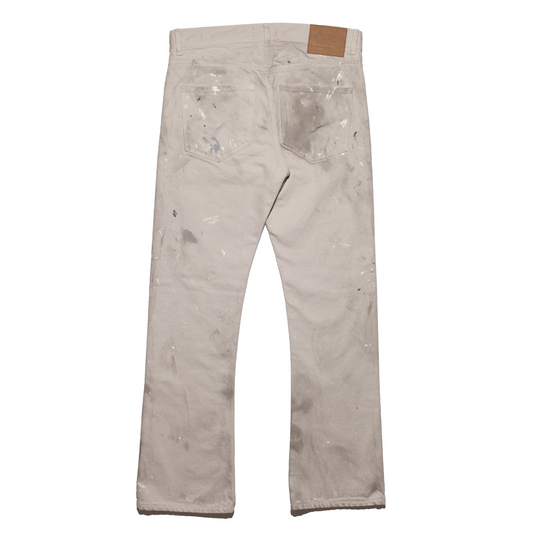 Enfants Riches Deprimes Flare Jeans Paint White