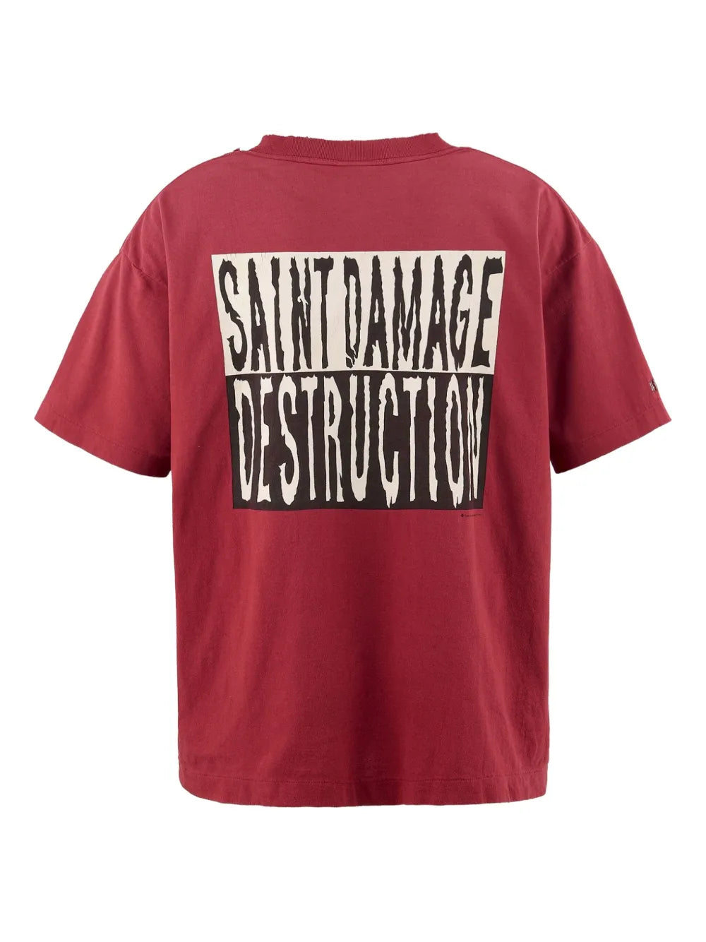 Saint Mxxxxxx SAINT Damage Destruction T-Shirt