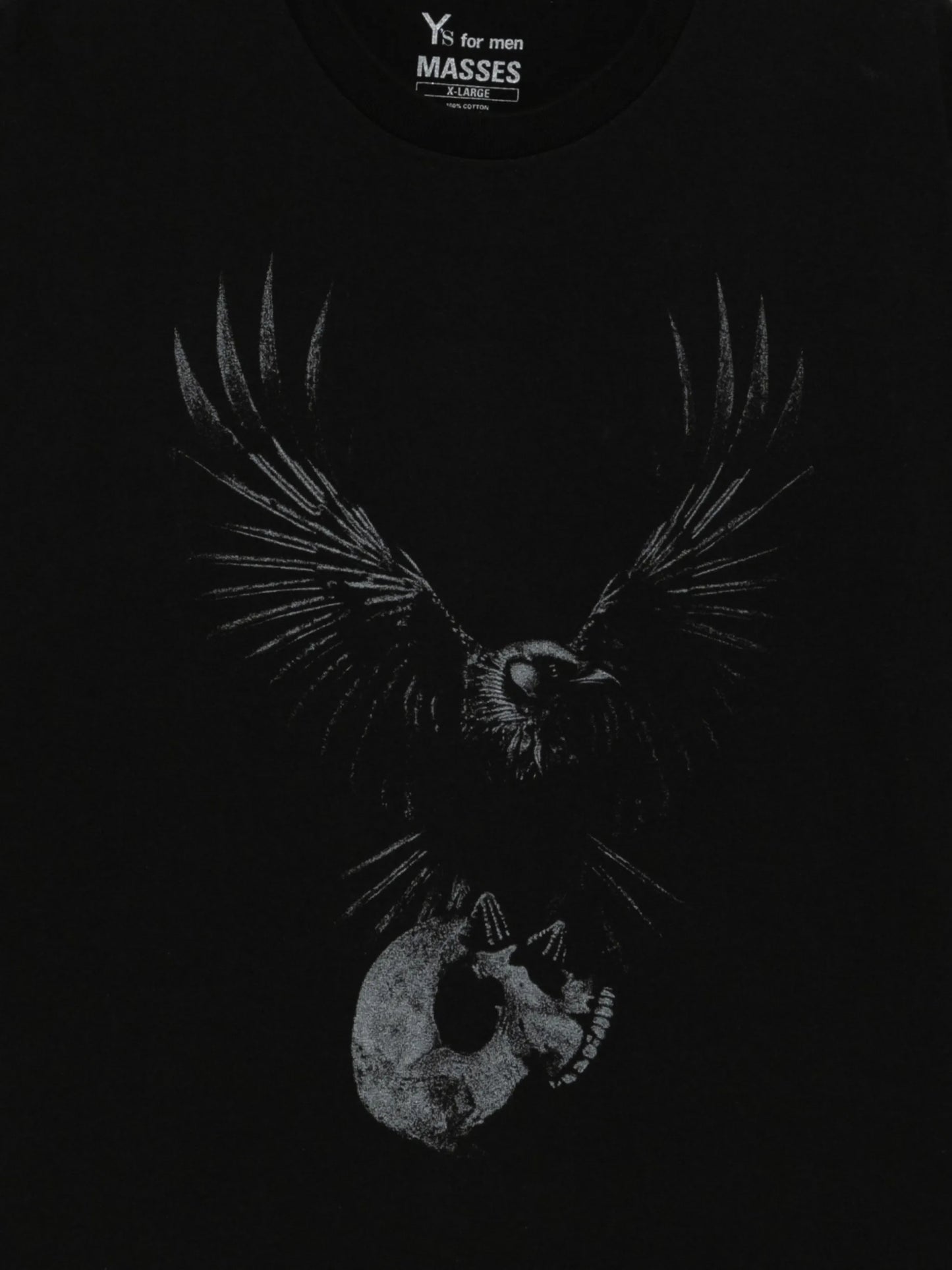 Y's for men × MASSES Cotton Single Print Short Sleeve Tee