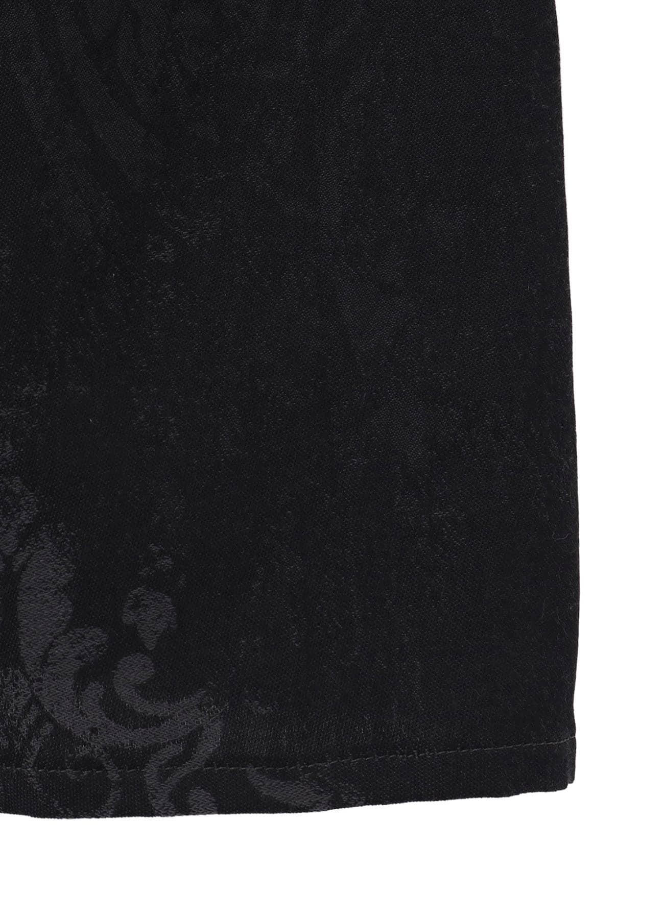 Yohji Yamamoto Jacquard Pattern Slit Jacket