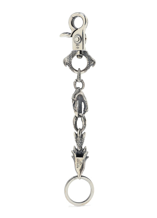 Yohji Yamamoto Silver 950 Eagle Keychain