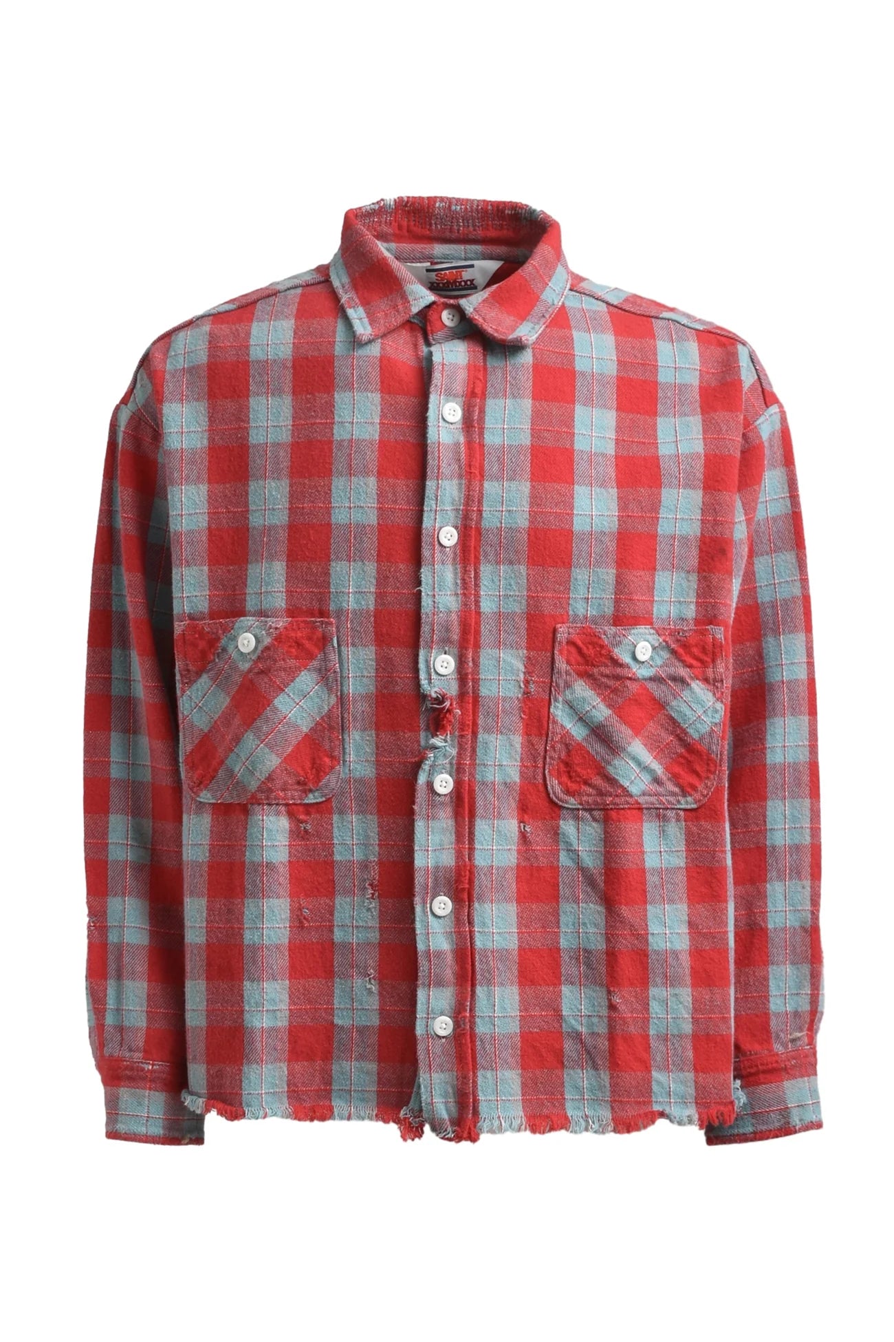 SAINT M×××××× セントマイケル 23AW CHECK SHIRT PARKAスタイル SAINT 