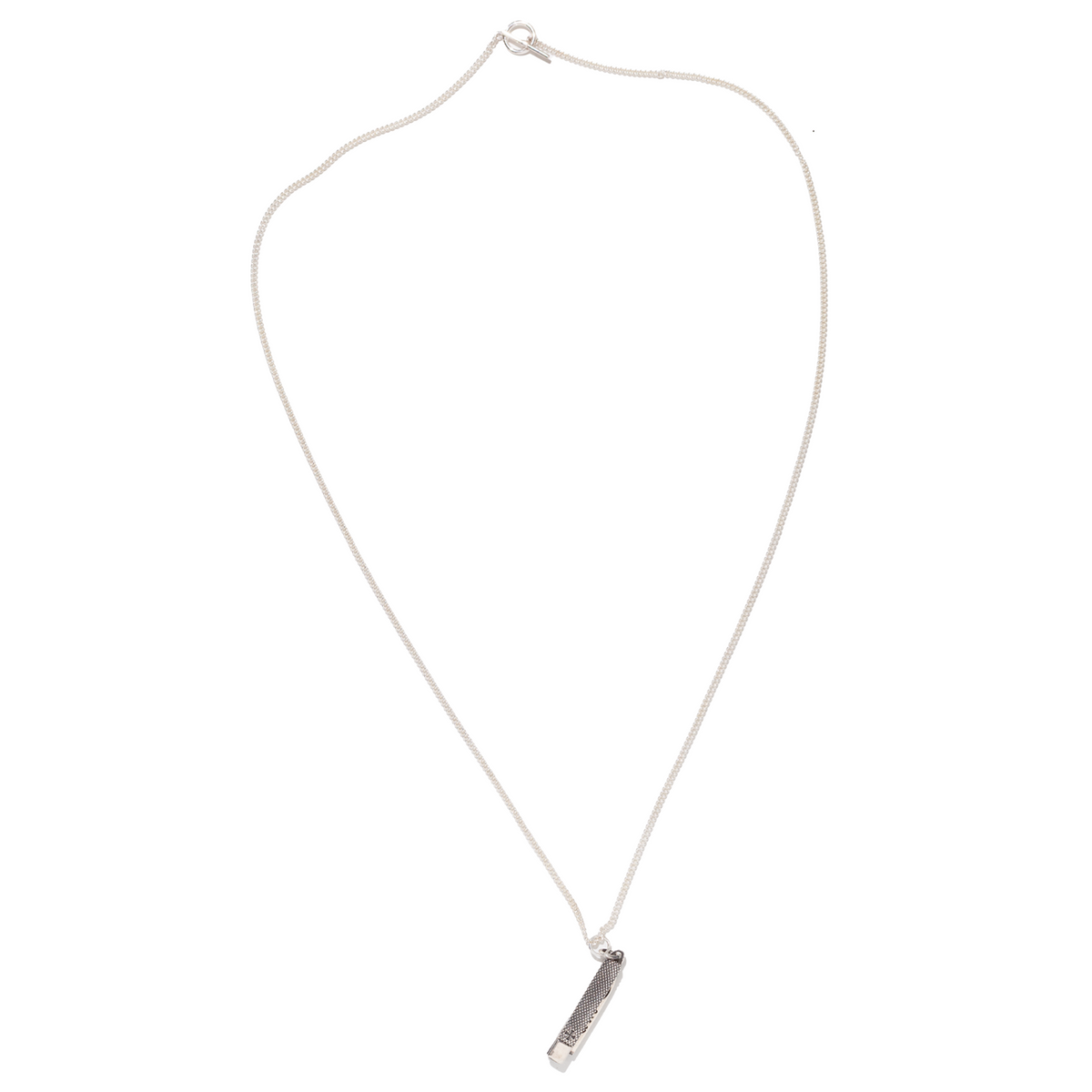Enfants Riches Déprimés Knife Necklace sterling silver knife pendant detail