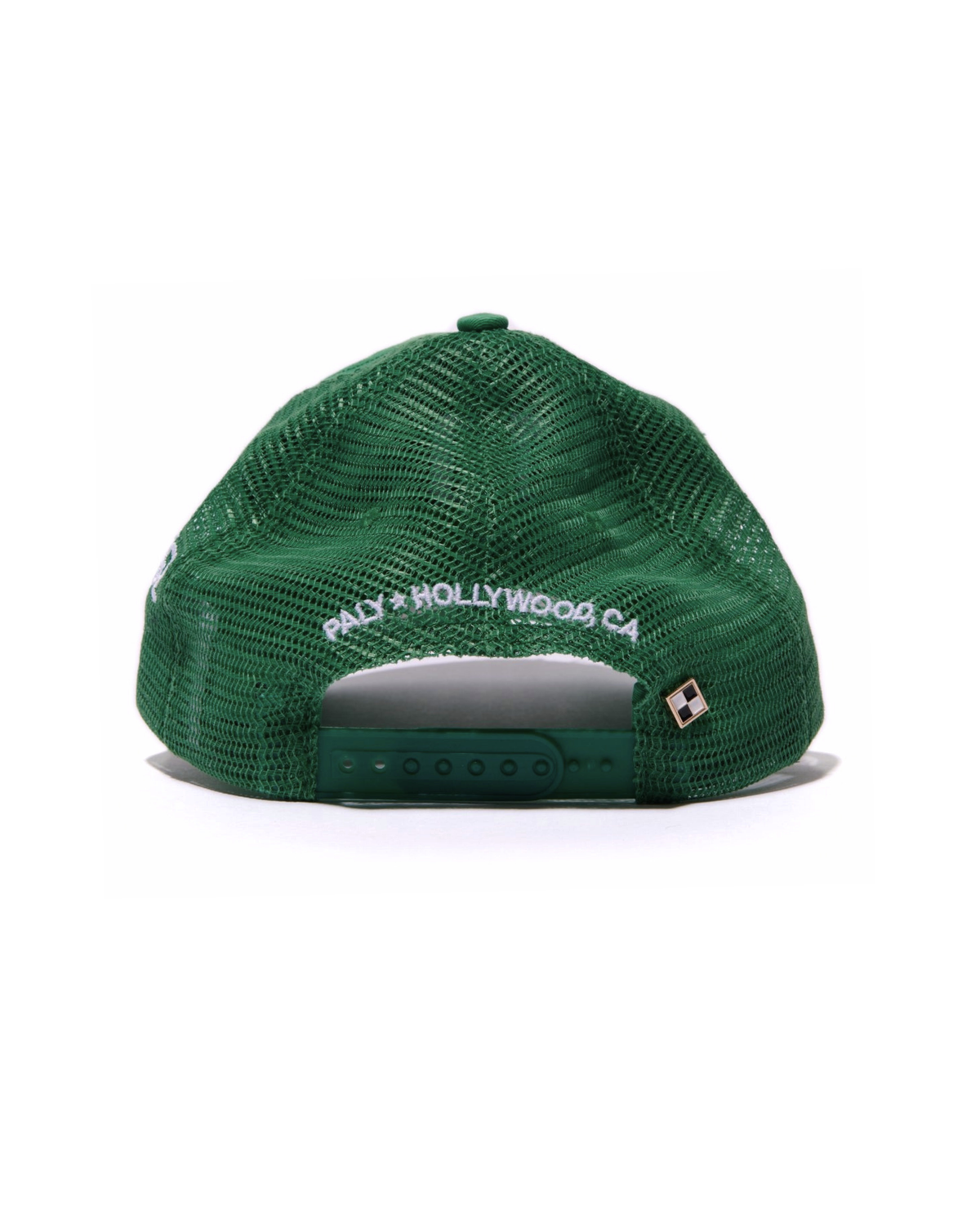 Paly Hollywood RI'P' Baseball Hat Green trucker – detail