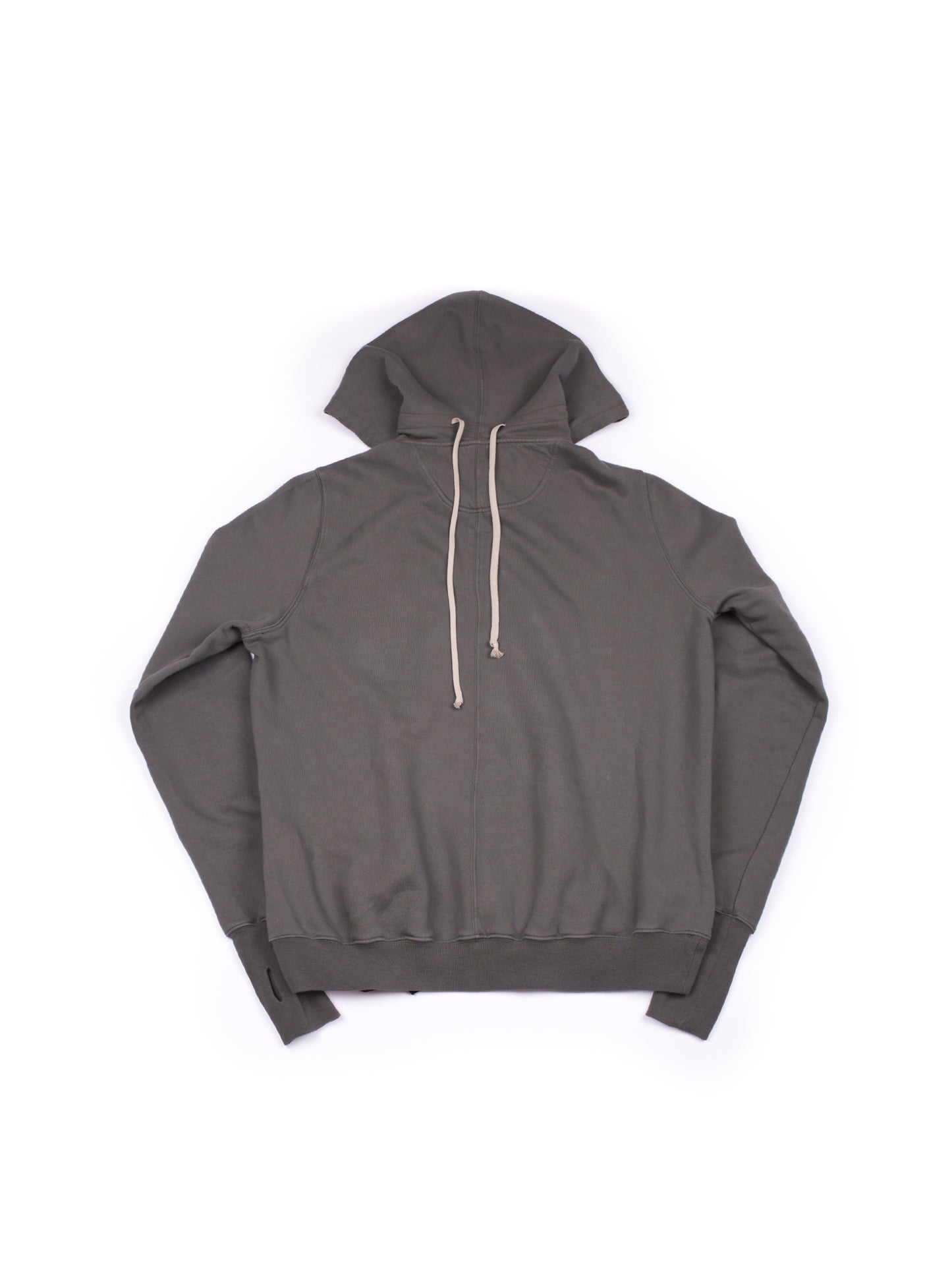 Rick Owens DRKSHDW Hustler Blue Gauntlet Hoodie