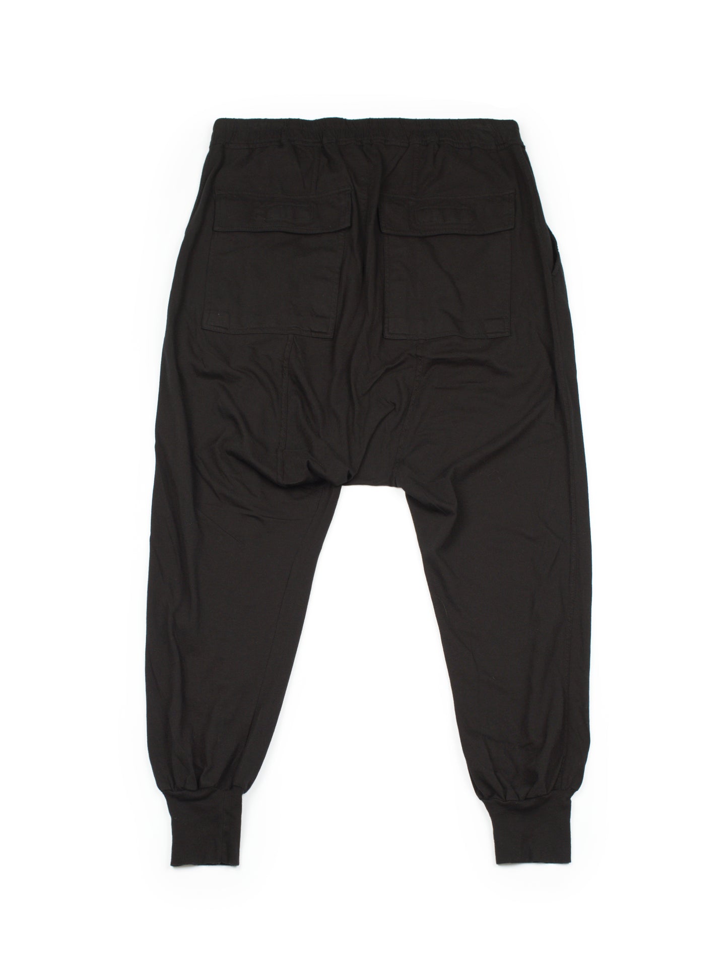 Rick Owens DRKSHDW Black Prisoner Drawstring Pants