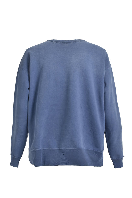 Saint Michael Ghost in the Shell Navy Crewneck