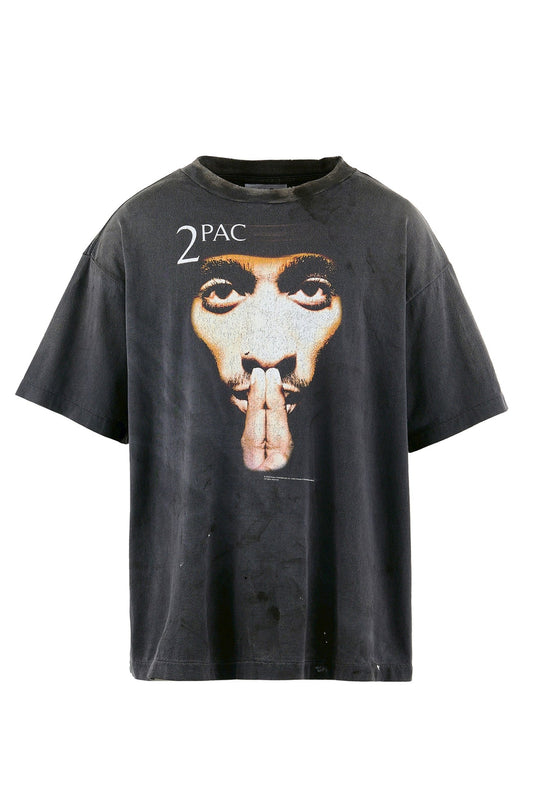 Saint Michael 2Pac Black T-shirt