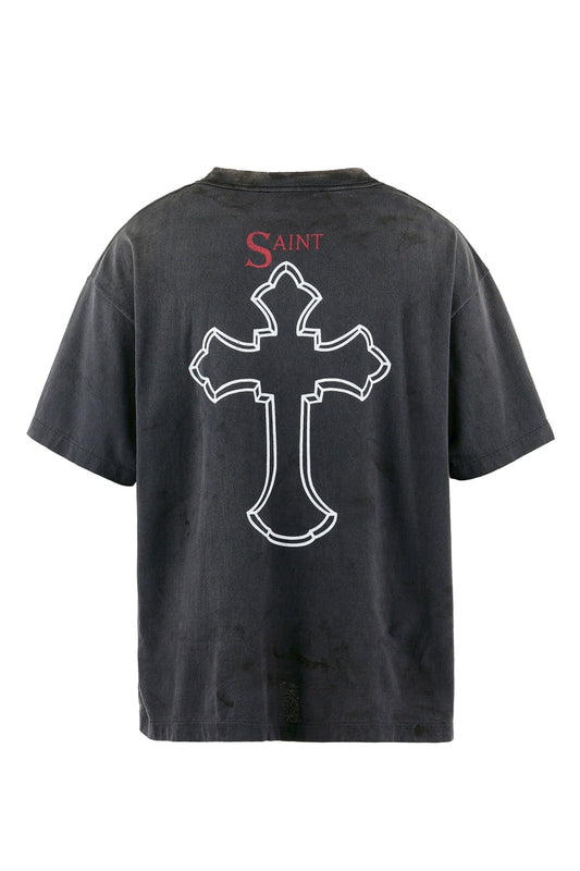 Saint Michael 2Pac Black T-shirt