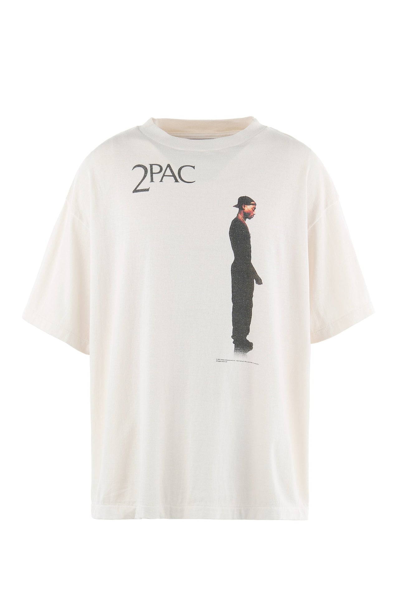 Saint Michael 2Pac White T-shirt