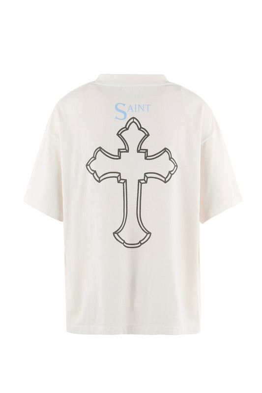 Saint Michael 2Pac White T-shirt