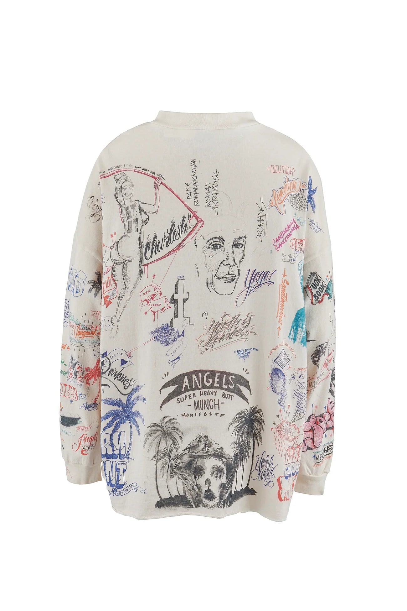 Saint Michael Born x Raised LS T-shirt