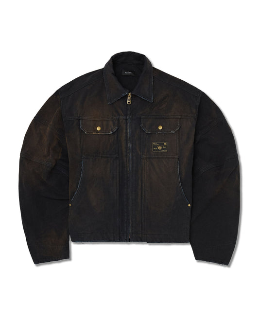Willy Chavarria Stockton Work Jacket Black