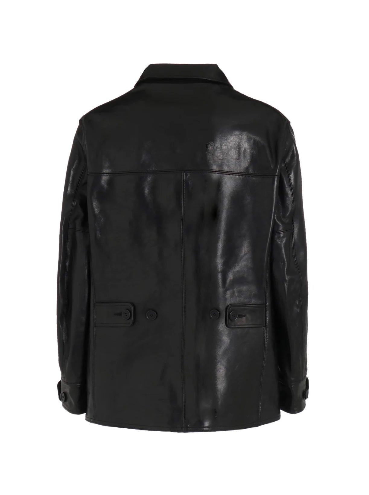 Yohji Yamamoto × Masses Horse Leather Car Coat