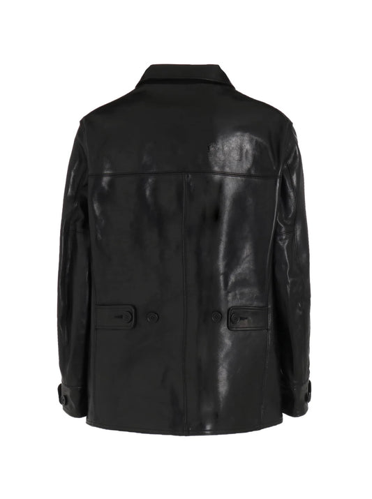 Yohji Yamamoto × Masses Horse Leather Car Coat