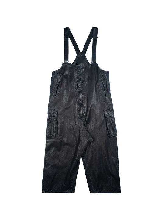 Yohji Yamamoto Garment Dyed Japan Calf Leather Overall