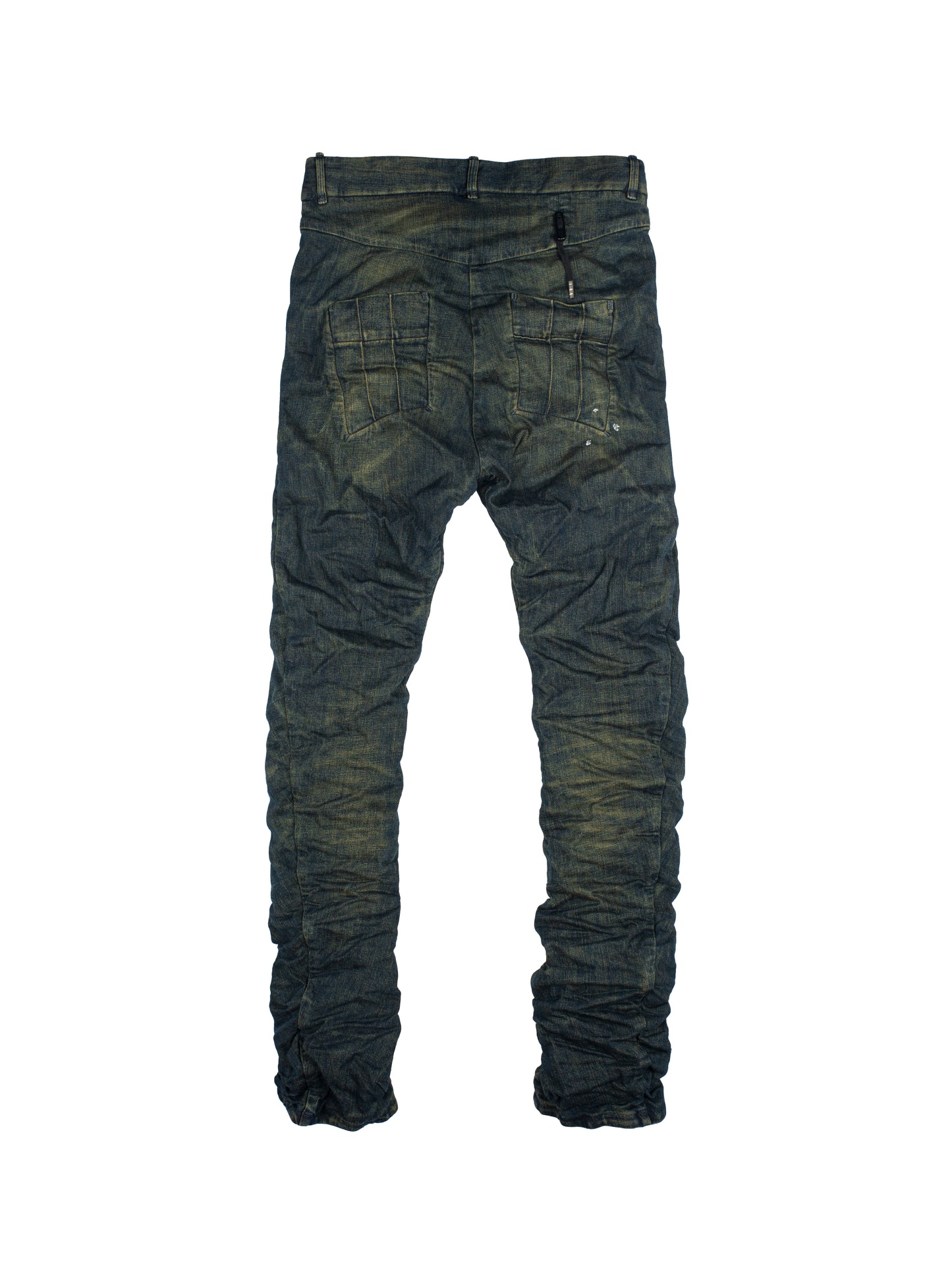 Boris Bidjan Saberi P13 TF Dirty Dark Denim Stone Wash Jeans