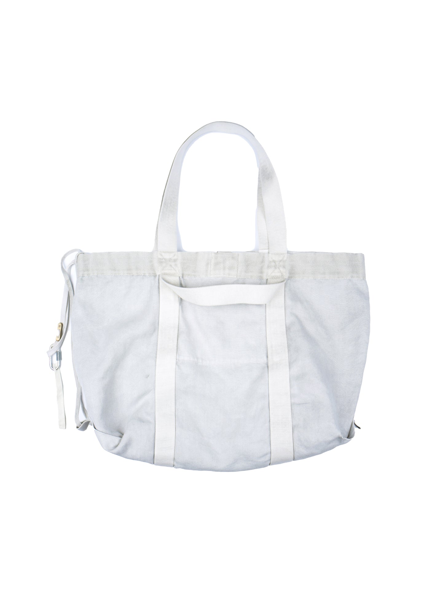 Boris Bidjan Saberi Light Grey Tote Bag 2 FBT10004