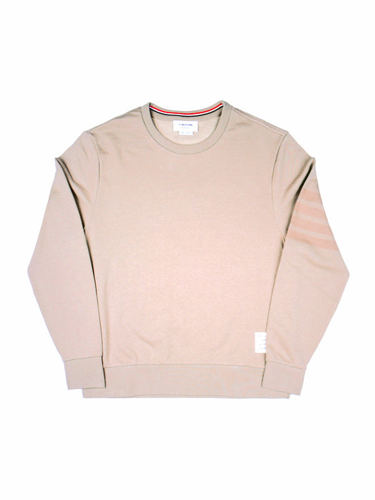 Thom Browne Beige Crewneck Sweatshirt