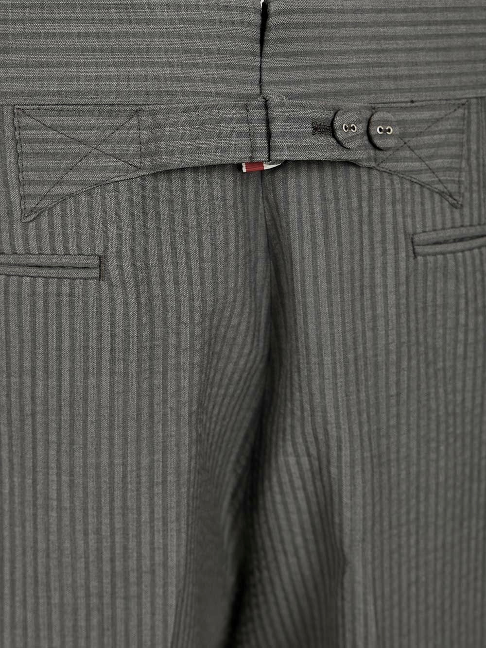Thom Browne Fit 1 Backstrap Wool Seersucker Short