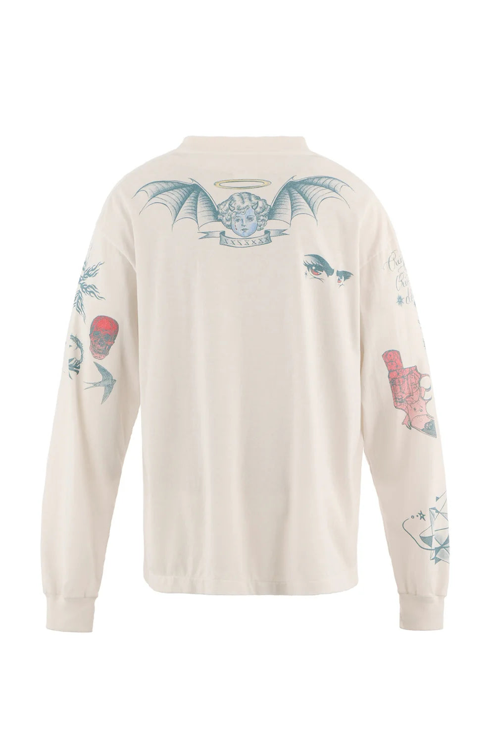 Saint Michael × DR.Woo Tattoo LS T-shirt
