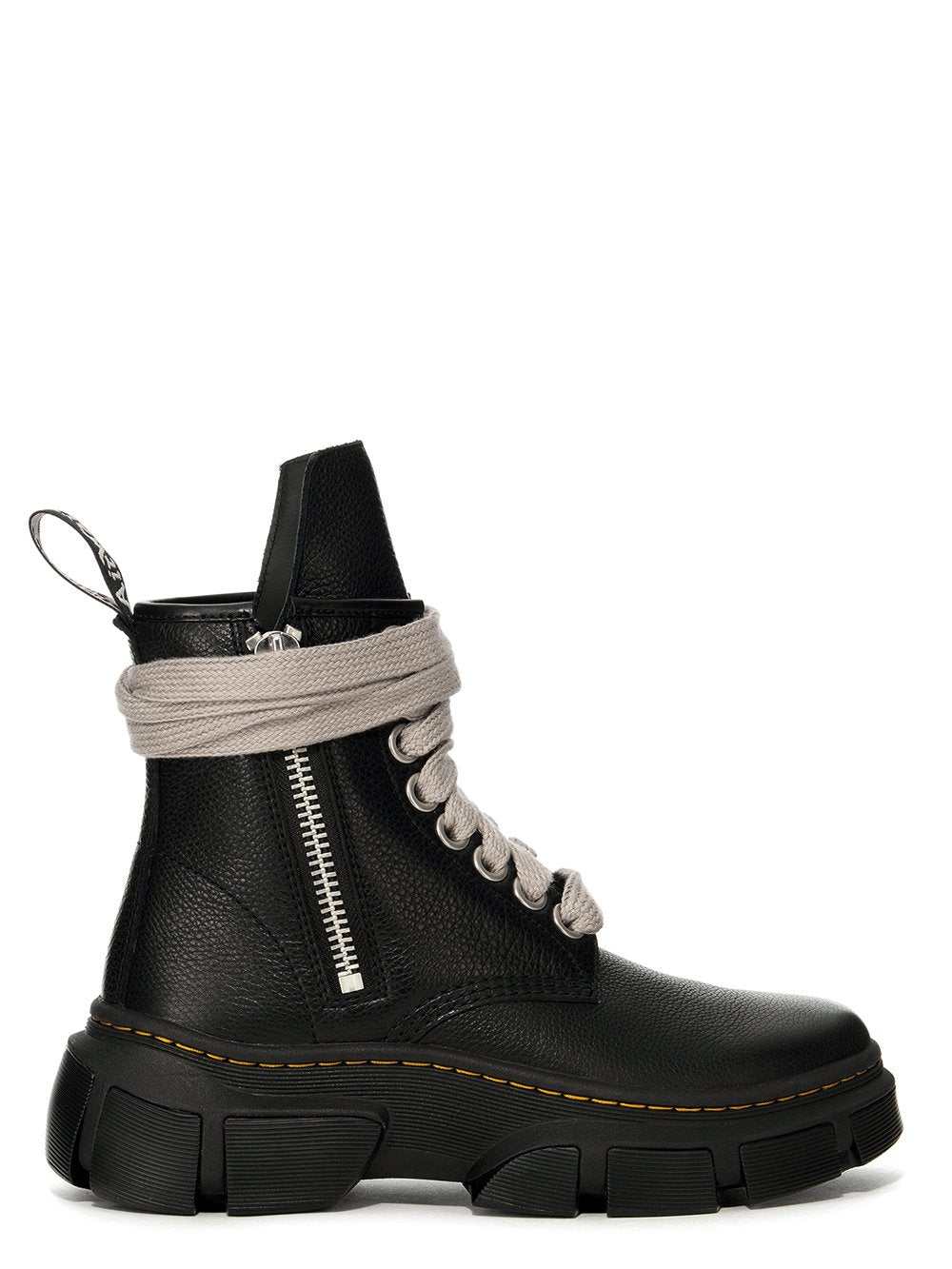 Dr. Martens x Rick Owens 1460 DMXL Jumbo Lace Boot in Black Cow