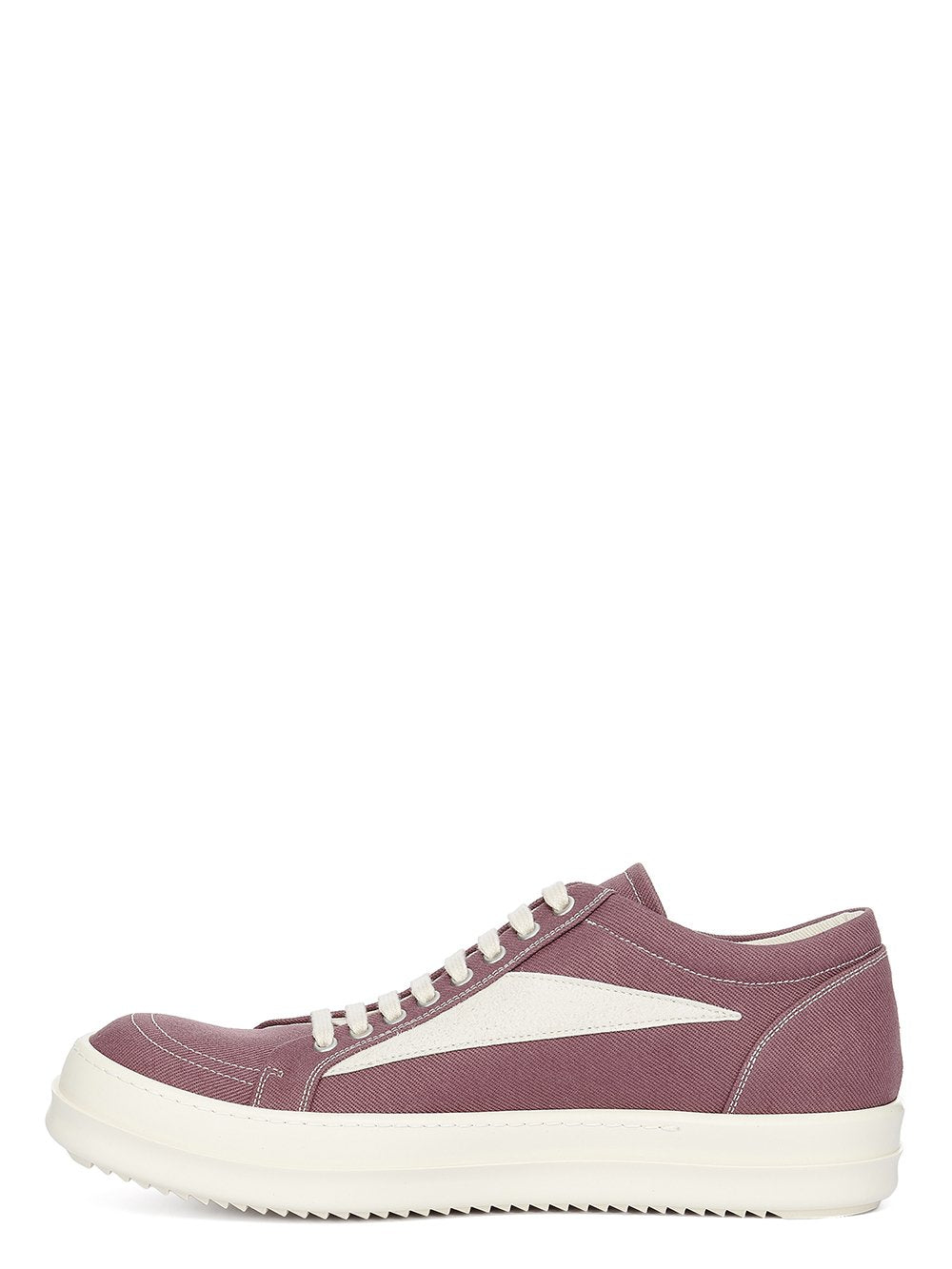 Rick Owens DRKSHDW Vintage Sneaks in Mauve and Milk