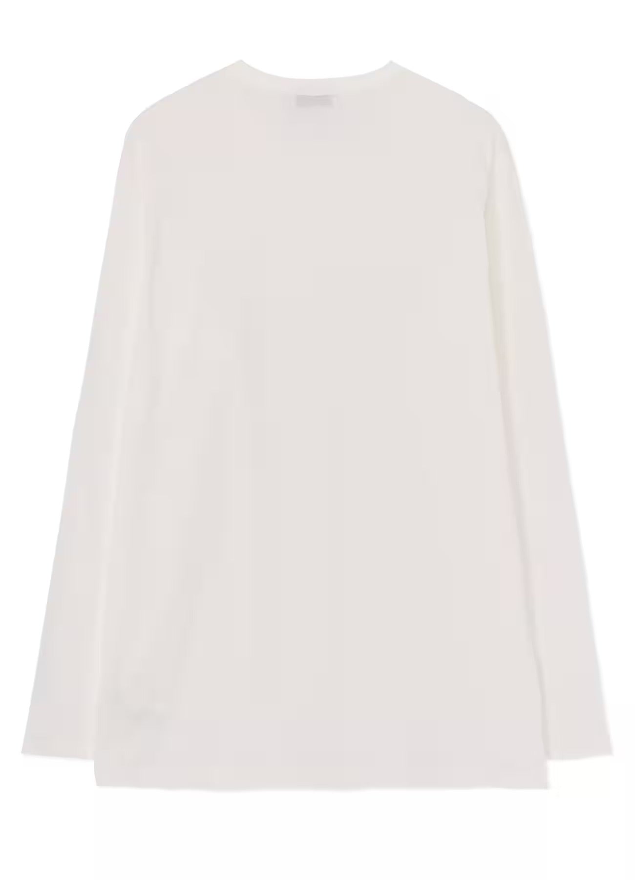 Yohji Yamamoto Signature Round Neck Long Sleeve Tee