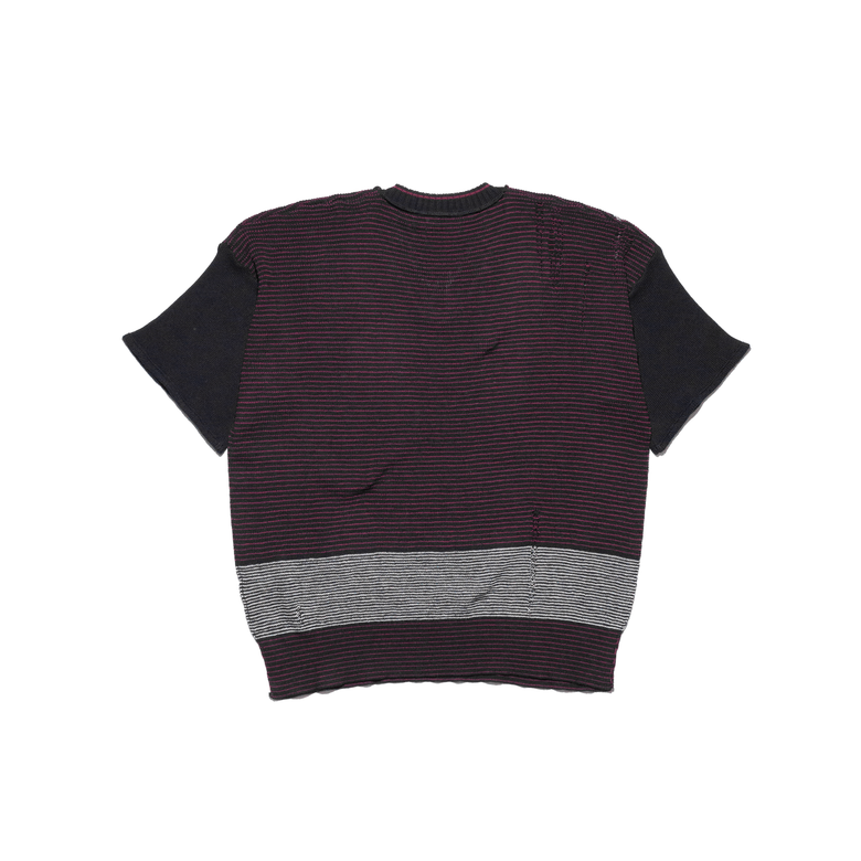 Enfants Riches Deprimes Here Comes Alice Aged V-neck Sweater