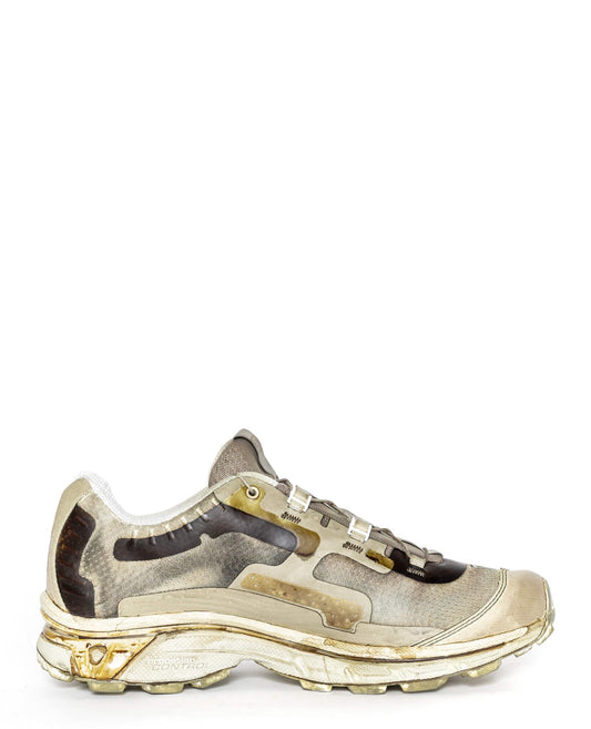 11 by BBS x Salomon Bamba 5 Wehr Grun Object Dyed Sneakers