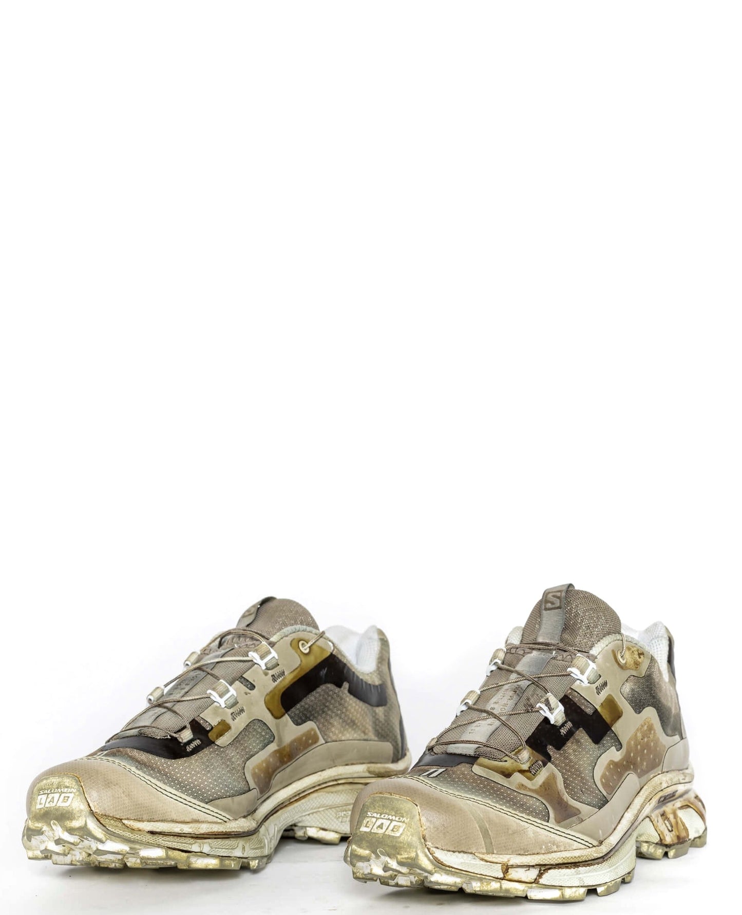 11 by BBS x Salomon Bamba 5 Wehr Grun Object Dyed Sneakers