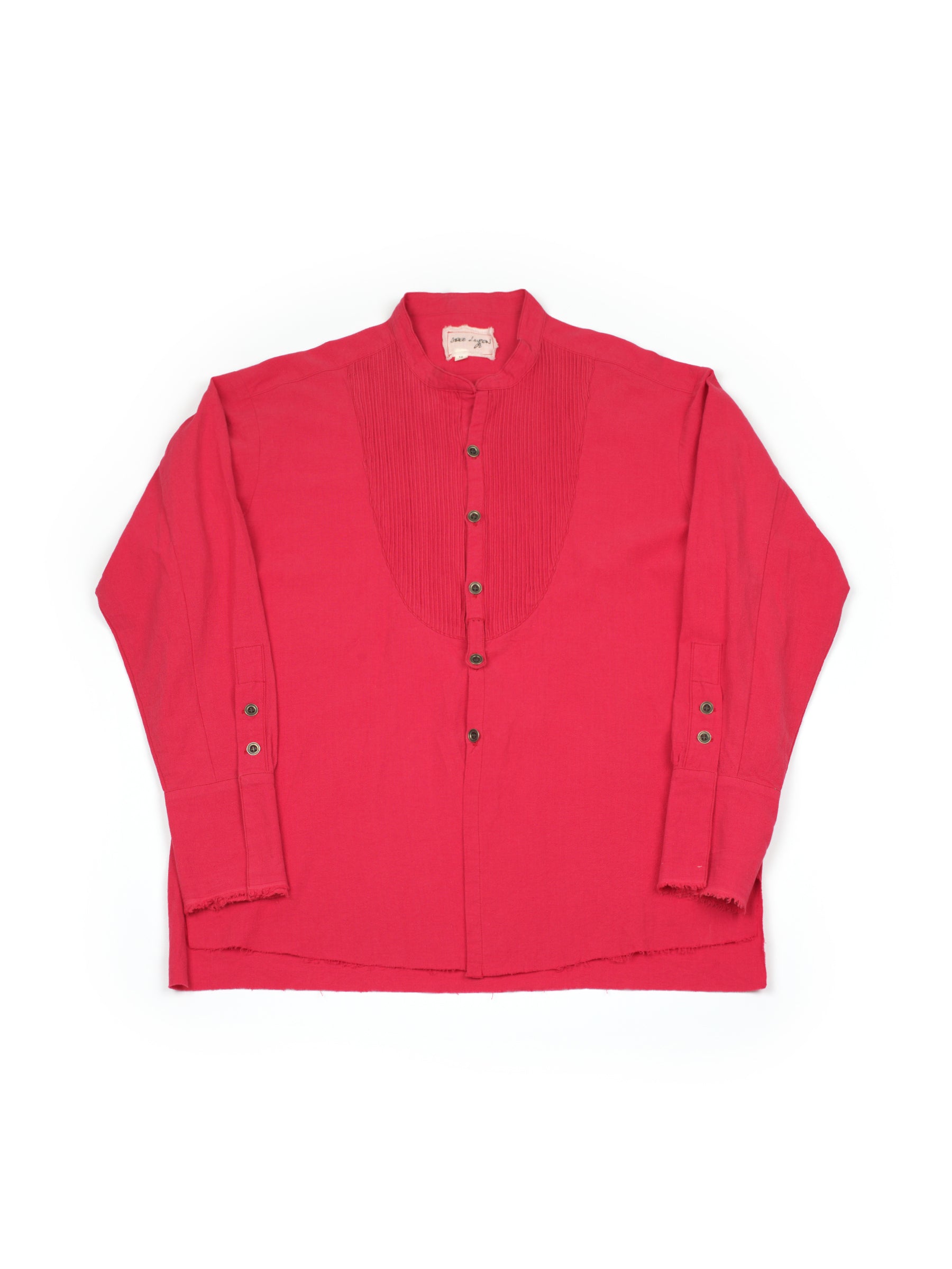 Greg Lauren Crimson Tux Studio Shirt