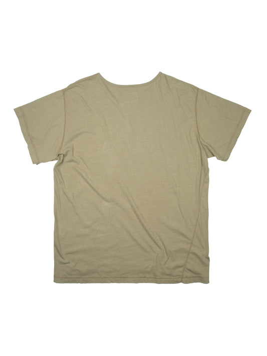 Greg Lauren Army Short Sleeve Henley Tee