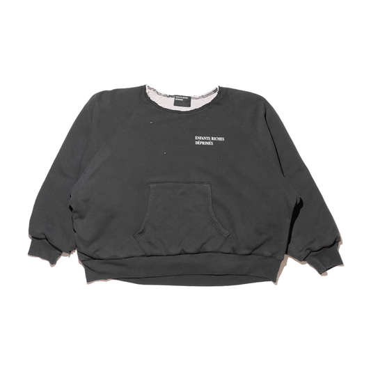 Enfants Riches Deprimes Lined Raglan Logo Sweatshirt