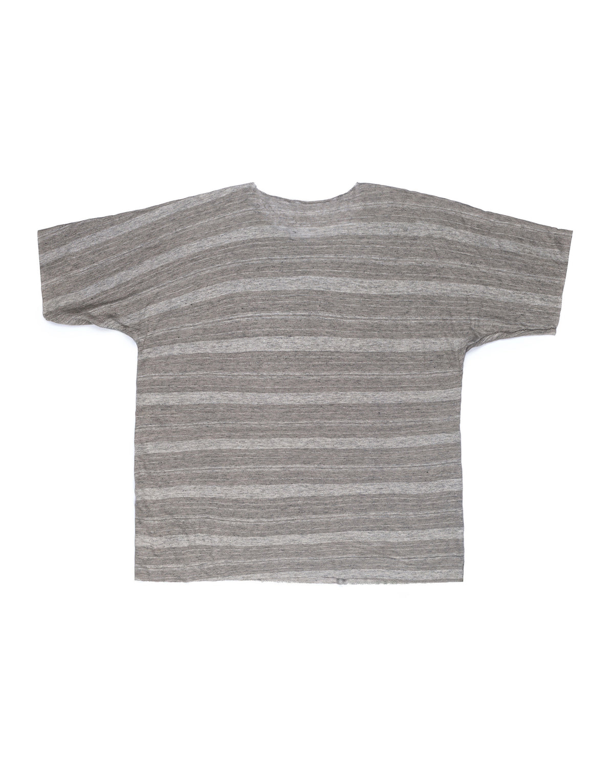 Nosapluna T Pattern Short Sleeve Undershirt Light Grey