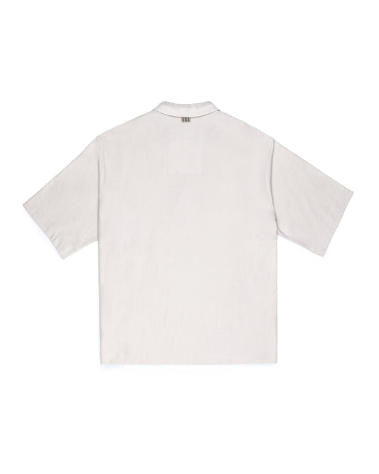Ziggy Chen Fusion Collar T-Shirt Off White