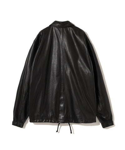 Undercover Leather Coach Jacket