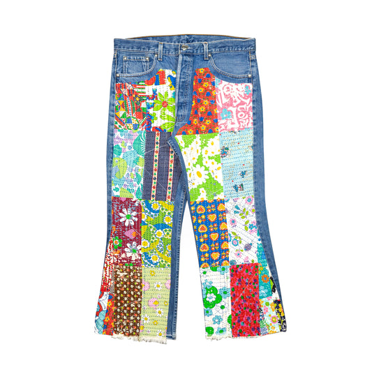 Readymade Fancy Patchwork Denim