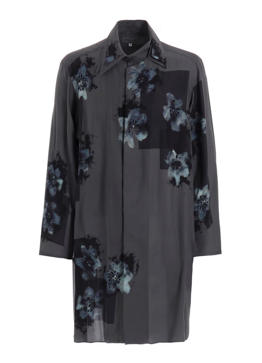 Yohji Yamamoto Flowers 3Collar Shirt