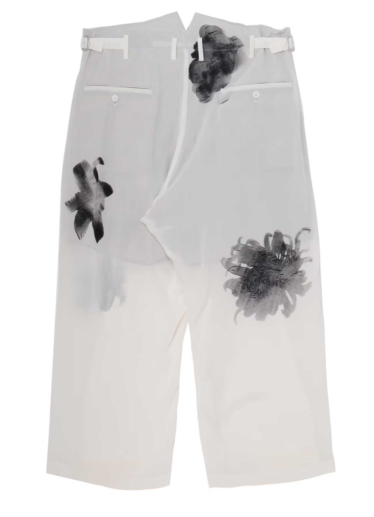 Yohji Yamamoto Suspender Slim Pants