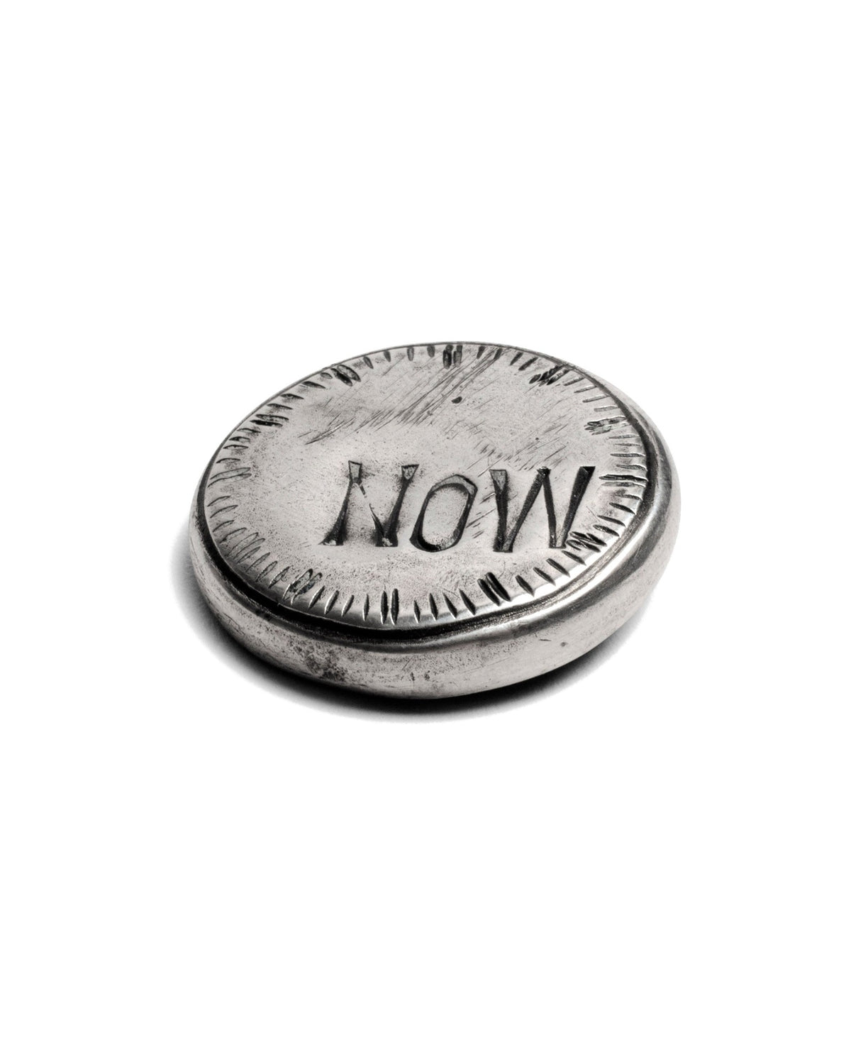 Werkstatt München Badge Now sterling silver – front