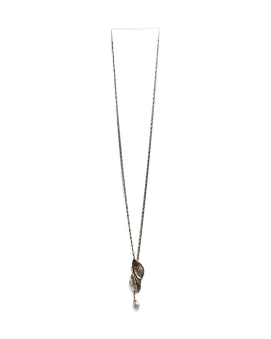 Werkstatt München Fine Chain Rosebud sterling silver – front