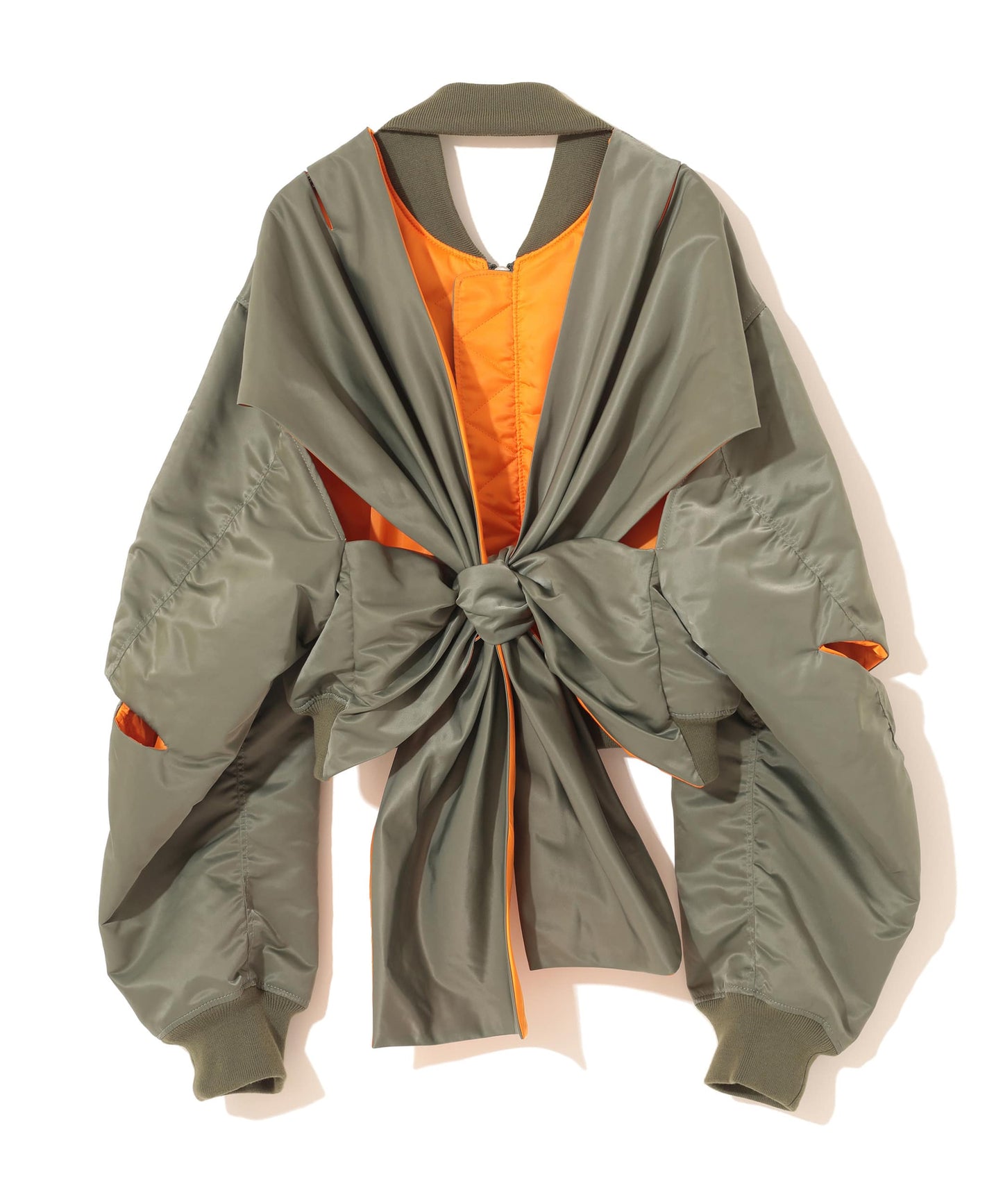 Undercover Khaki Deconstructed Bomber