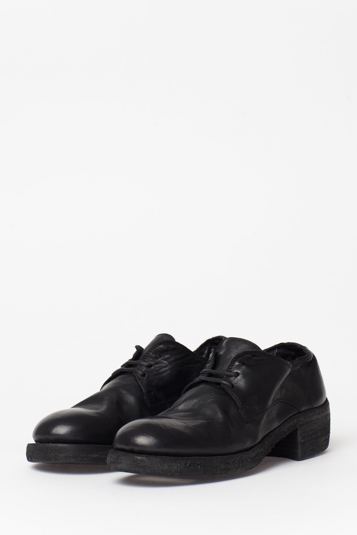 Guidi Black Leather 792z Derby