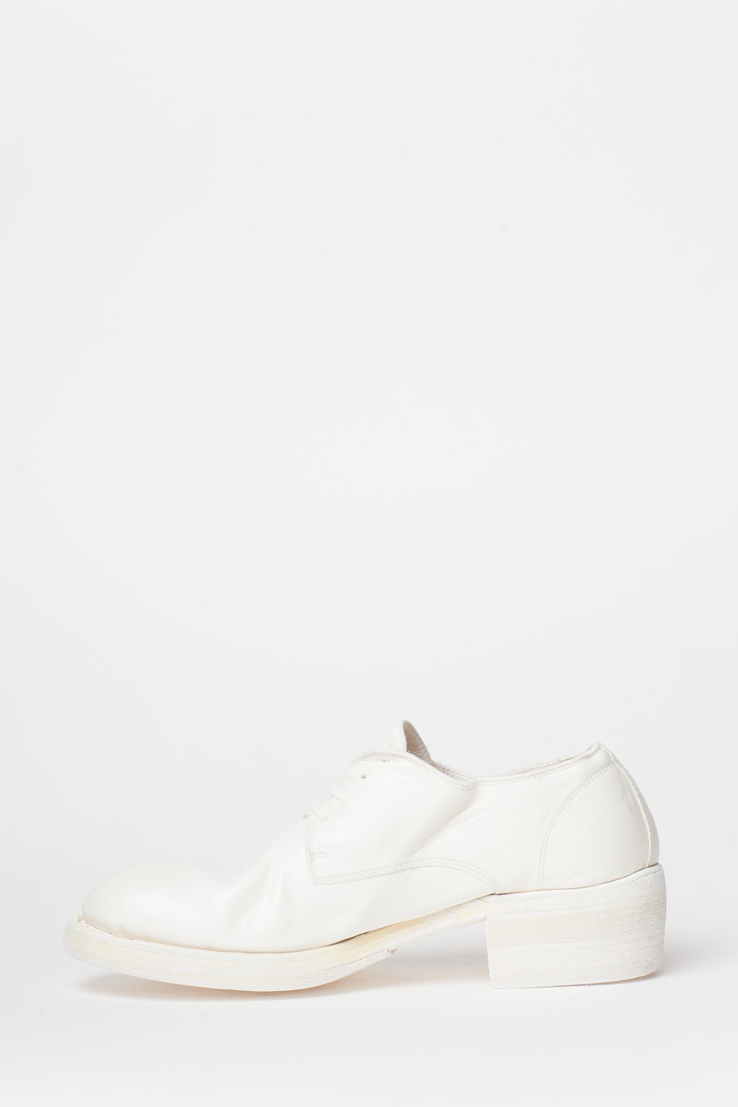 Guidi White Leather 792z Derby