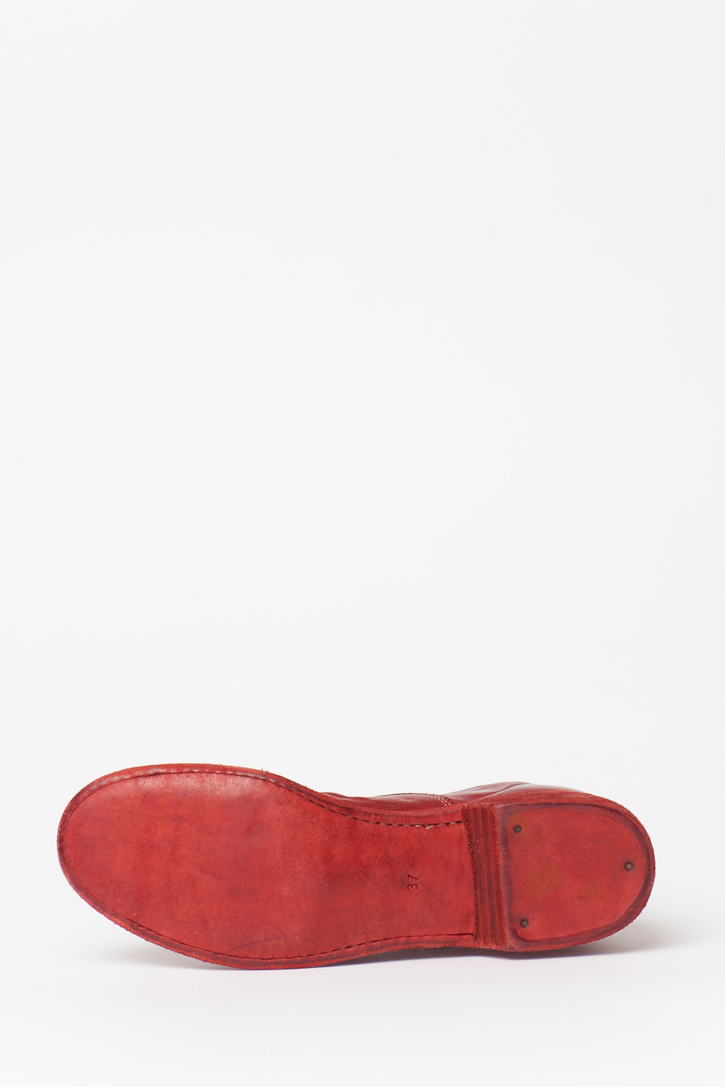 Guidi Red Front Zip 210 Boots