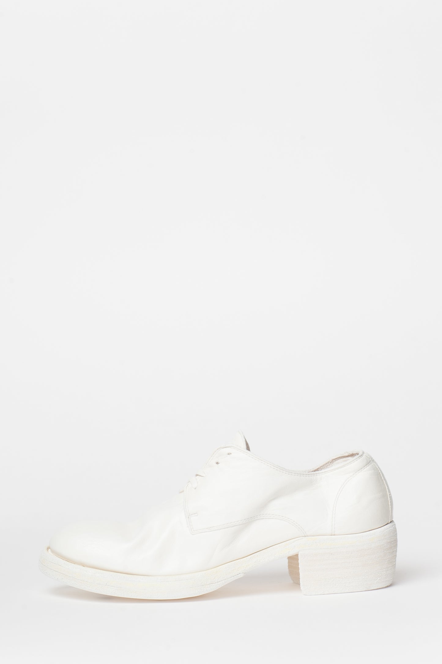 Guidi White Leather 792z Derby