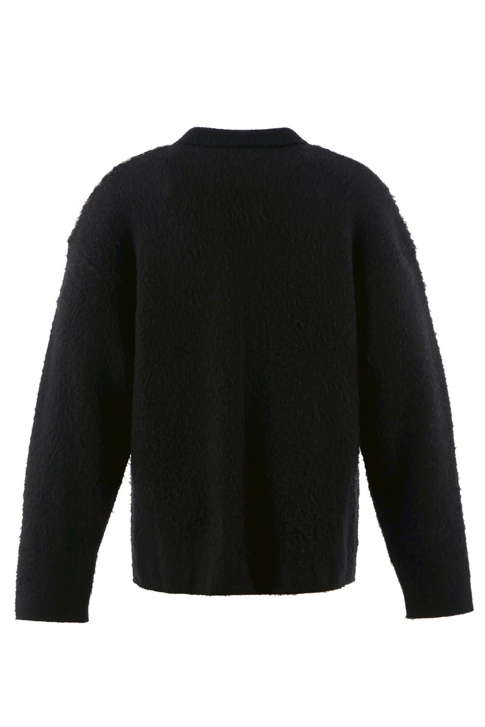 Saint Michael Leopard Knit Cardigan