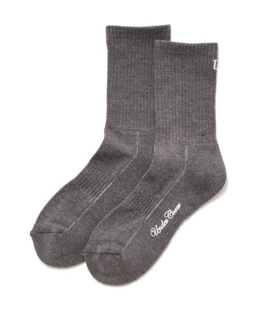 Undercover Grey Logo Socks