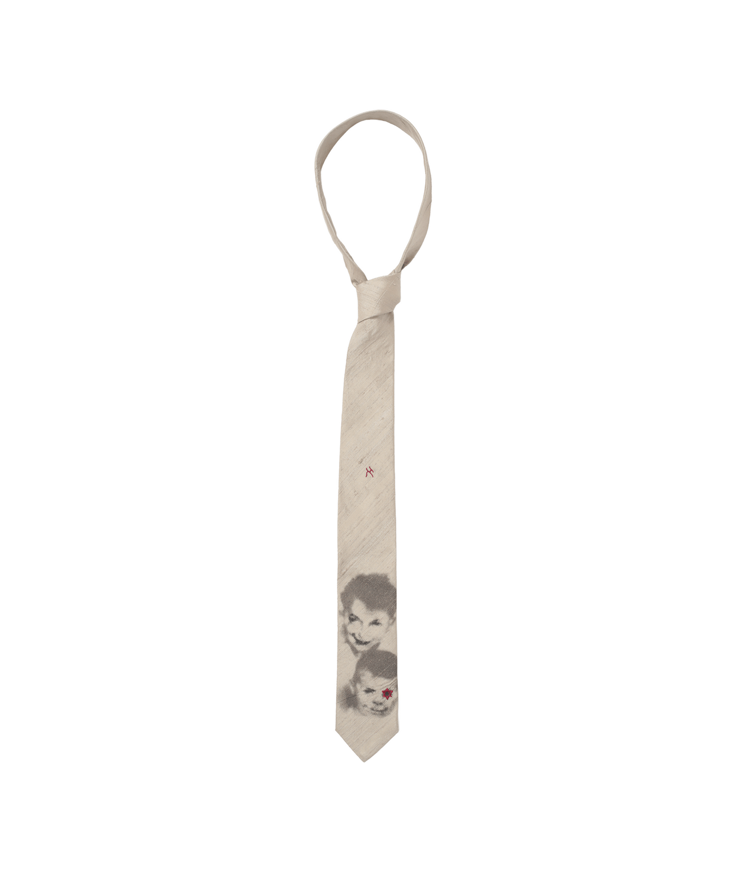 Enfants Riches Deprimes Little Boy Hebrew Embroidery Tie